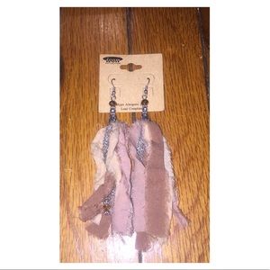 4for$20💥 Mixed media earrings. Boho hypoallergenic